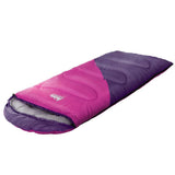 Darrahopens Outdoor > Camping Weisshorn Sleeping Bag Bags Kid 172cm Camping Hiking Thermal Pink