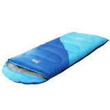 Darrahopens Outdoor > Camping Weisshorn Sleeping Bag Bags Kids 172cm Camping Hiking Thermal Blue