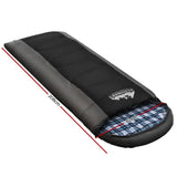 darrahopens Outdoor > Camping Weisshorn Sleeping Bag Bags Single Camping Hiking -20°C to 10°C Tent Winter Thermal Grey
