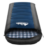 darrahopens Outdoor > Camping Weisshorn Sleeping Bag Bags Single Camping Hiking -20°C to 10°C Tent Winter Thermal Navy