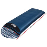 darrahopens Outdoor > Camping Weisshorn Sleeping Bag Single Camping Hiking Winter Thermal