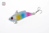 Darrahopens Outdoor > Fishing 10x 5.5cm Vib Bait Fishing Lure Lures Hook Tackle Saltwater