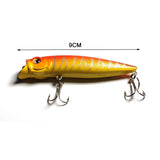 Darrahopens Outdoor > Fishing 2X 9.5cm Popper Poppers Fishing Lure Lures Surface Tackle Saltwater