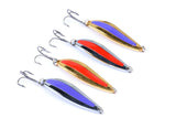 Darrahopens Outdoor > Fishing 4x 10g Metal Spoon Fishing Hard Lure Spinner Spoon Baits
