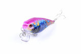 Darrahopens Outdoor > Fishing 4x 5.5cm Popper Crank Bait Fishing Lure Lures Surface Tackle Saltwater