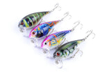 Darrahopens Outdoor > Fishing 4x 5.5cm Popper Crank Bait Fishing Lure Lures Surface Tackle Saltwater