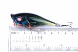 Darrahopens Outdoor > Fishing 4X 6.5cm Popper Poppers Fishing Lure Lures Surface Tackle Fresh Saltwater