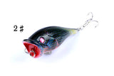 Darrahopens Outdoor > Fishing 4X 6.5cm Popper Poppers Fishing Lure Lures Surface Tackle Fresh Saltwater