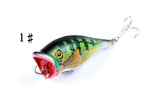 Darrahopens Outdoor > Fishing 4X 6.5cm Popper Poppers Fishing Lure Lures Surface Tackle Fresh Saltwater