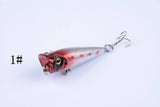 Darrahopens Outdoor > Fishing 5X 5cm Popper Poppers Fishing Lure Lures Surface Tackle Fresh Saltwater