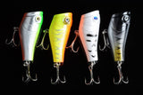 Darrahopens Outdoor > Fishing 5X 5cm Popper Poppers Fishing Lure Lures Surface Tackle Fresh Saltwater