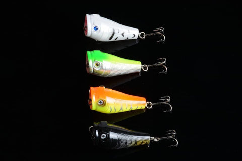 Darrahopens Outdoor > Fishing 5X 5cm Popper Poppers Fishing Lure Lures Surface Tackle Fresh Saltwater