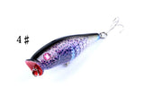 Darrahopens Outdoor > Fishing 5X 7.5cm Popper Poppers Fishing Lure Lures Surface Tackle Fresh Saltwater