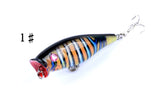 Darrahopens Outdoor > Fishing 5X 7.5cm Popper Poppers Fishing Lure Lures Surface Tackle Fresh Saltwater