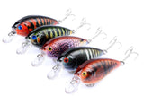Darrahopens Outdoor > Fishing 5x 7cm Popper Crank Bait Fishing Lure Lures Surface Tackle Saltwater
