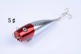 Darrahopens Outdoor > Fishing 5X 7cm Popper Poppers Fishing Lure Lures Surface Tackle Fresh Saltwater