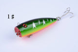 Darrahopens Outdoor > Fishing 5X 7cm Popper Poppers Fishing Lure Lures Surface Tackle Fresh Saltwater