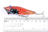 Darrahopens Outdoor > Fishing 5X 8cm Popper Poppers Fishing Lure Lures Surface Tackle Fresh Saltwater