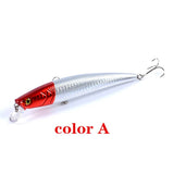 Darrahopens Outdoor > Fishing 5x Popper Minnow 13cm Fishing Lure Lures Surface Tackle Fresh Saltwater