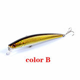 Darrahopens Outdoor > Fishing 5x Popper Minnow 13cm Fishing Lure Lures Surface Tackle Fresh Saltwater