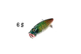 Darrahopens Outdoor > Fishing 6X 3.5cm Popper Poppers Fishing Lure Lures Surface Tackle Fresh Saltwater