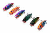Darrahopens Outdoor > Fishing 6X 3.5cm Popper Poppers Fishing Lure Lures Surface Tackle Fresh Saltwater