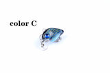 Darrahopens Outdoor > Fishing 6x 3cm Popper Crank Bait Fishing Lure Lures Surface Tackle Saltwater