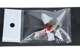 Darrahopens Outdoor > Fishing 6x 4.3cm Popper Crank Bait Fishing Lure Lures Surface Tackle Saltwater