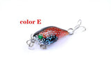 Darrahopens Outdoor > Fishing 6x 4.3cm Popper Crank Bait Fishing Lure Lures Surface Tackle Saltwater