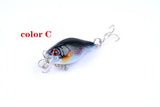 Darrahopens Outdoor > Fishing 6x 4.3cm Popper Crank Bait Fishing Lure Lures Surface Tackle Saltwater