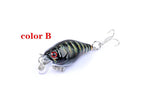 Darrahopens Outdoor > Fishing 6x 4.3cm Popper Crank Bait Fishing Lure Lures Surface Tackle Saltwater