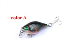 Darrahopens Outdoor > Fishing 6x 4.3cm Popper Crank Bait Fishing Lure Lures Surface Tackle Saltwater
