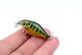 Darrahopens Outdoor > Fishing 6x 4.3cm Popper Crank Bait Fishing Lure Lures Surface Tackle Saltwater
