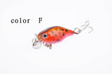 Darrahopens Outdoor > Fishing 6x 4.5cm Popper Crank Bait Fishing Lure Lures Surface Tackle Saltwater