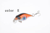 Darrahopens Outdoor > Fishing 6x 4.5cm Popper Crank Bait Fishing Lure Lures Surface Tackle Saltwater