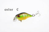 Darrahopens Outdoor > Fishing 6x 4.5cm Popper Crank Bait Fishing Lure Lures Surface Tackle Saltwater