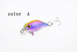 Darrahopens Outdoor > Fishing 6x 4.5cm Popper Crank Bait Fishing Lure Lures Surface Tackle Saltwater