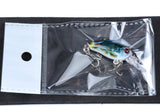 Darrahopens Outdoor > Fishing 6x 4.5cm Popper Crank Bait Fishing Lure Lures Surface Tackle Saltwater