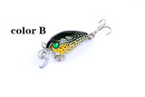 Darrahopens Outdoor > Fishing 6x 4.5cm Popper Crank Bait Fishing Lure Lures Surface Tackle Saltwater
