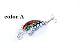 Darrahopens Outdoor > Fishing 6x 4.5cm Popper Crank Bait Fishing Lure Lures Surface Tackle Saltwater