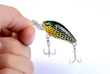 Darrahopens Outdoor > Fishing 6x 4.5cm Popper Crank Bait Fishing Lure Lures Surface Tackle Saltwater