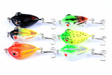 Darrahopens Outdoor > Fishing 6X 4cm Popper Poppers Fishing Lure Lures Surface Tackle Fresh Saltwater