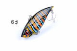 Darrahopens Outdoor > Fishing 6x 6.5cm Vib Bait Fishing Lure Lures Hook Tackle Saltwater