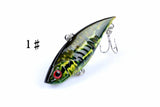 Darrahopens Outdoor > Fishing 6x 6.5cm Vib Bait Fishing Lure Lures Hook Tackle Saltwater