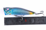 Darrahopens Outdoor > Fishing 6X 7cm Popper Poppers Fishing Lure Lures Surface Tackle Fresh Saltwater