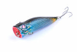 Darrahopens Outdoor > Fishing 6X 7cm Popper Poppers Fishing Lure Lures Surface Tackle Fresh Saltwater