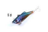 Darrahopens Outdoor > Fishing 6x 7cm Vib Bait Fishing Lure Lures Hook Tackle Saltwater