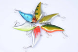 Darrahopens Outdoor > Fishing 6x 7cm Vib Bait Fishing Lure Lures Hook Tackle Saltwater