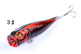 Darrahopens Outdoor > Fishing 6X 9cm Popper Poppers Fishing Lure Lures Surface Tackle Fresh Saltwater