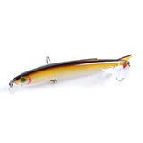 Darrahopens Outdoor > Fishing 6x Popper Minnow 11.7cm Fishing Lure Lures Surface Tackle Fresh Saltwater